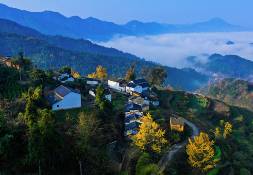 高山山村