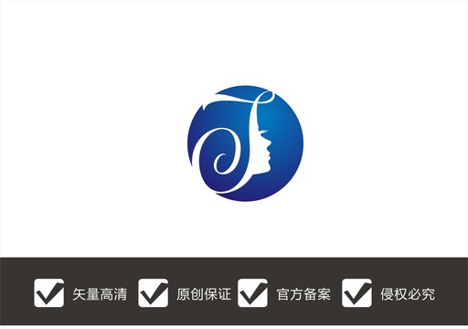 美女logo