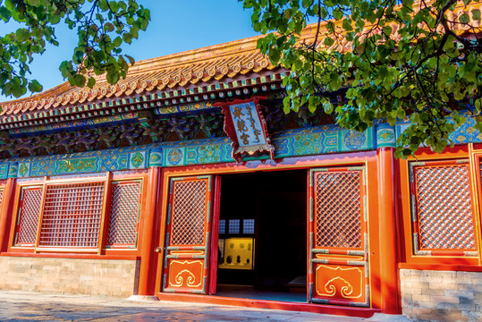 中国首都北京故宫承乾宫