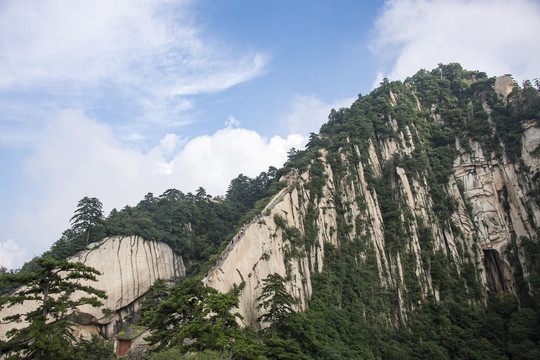 中国陕西华山北峰风光