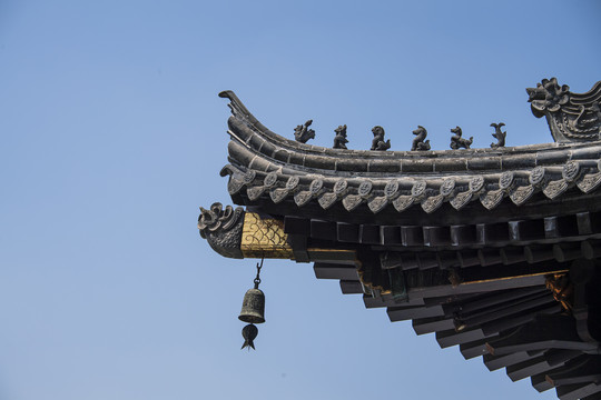 中国陕西西安大慈恩寺传统建筑