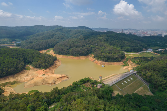 东莞大岭山森林公园大溪水库