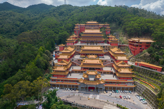 东莞大岭山森林公园观音寺