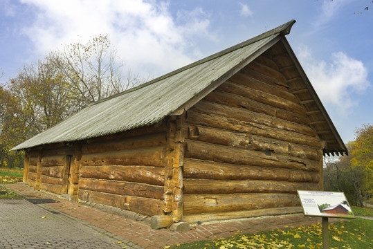 俄罗斯原木建筑