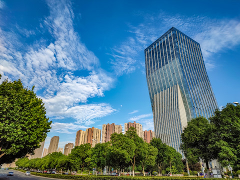 安徽合肥黄山路街景