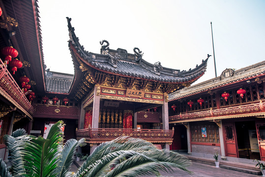 宁波庆安会馆前戏台