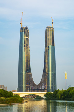 杭州世纪中心双子塔