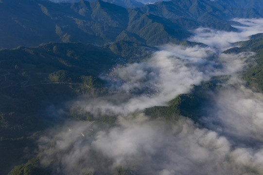 高山蓝天云海