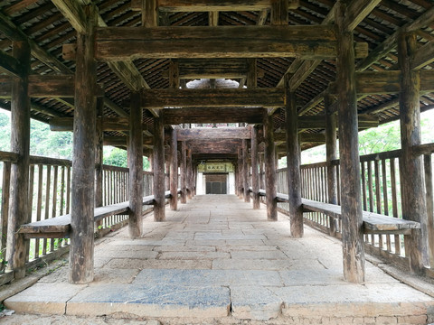 风雨桥古建筑