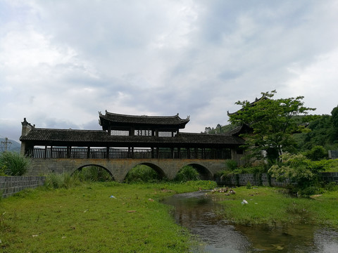 风雨桥古建筑