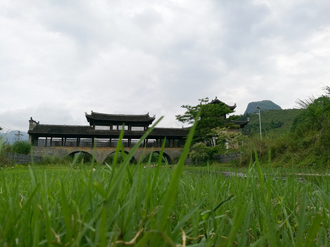 风雨桥古建筑