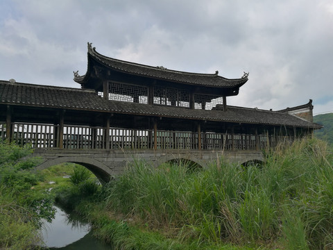 风雨桥古建筑