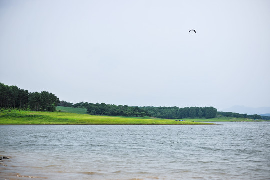 松花湖湖面