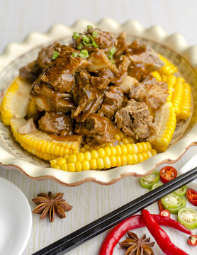 玉米排骨