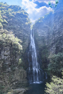 井冈山瀑布