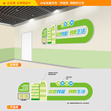 创客空间文化墙