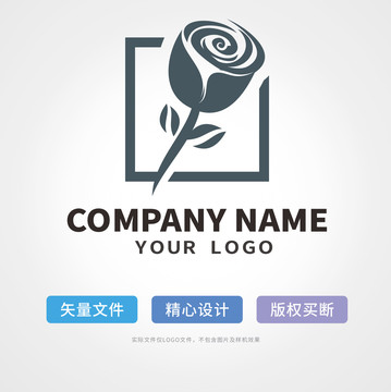 花logo