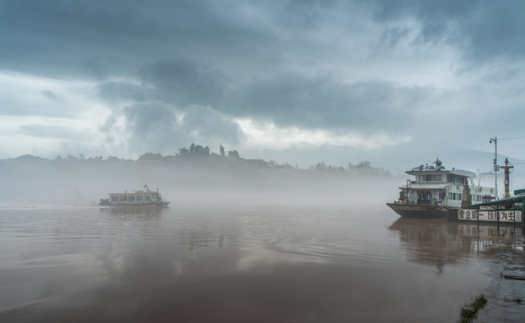 渠江风光