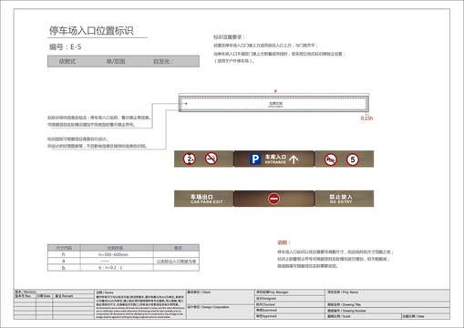 停车场导视