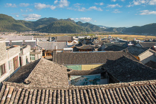 云南腾冲和顺古镇风景