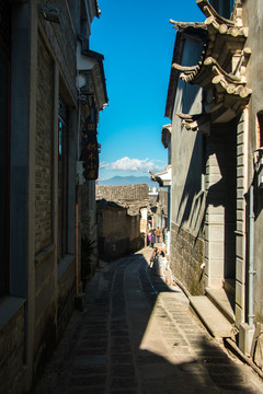 云南腾冲和顺古镇风景