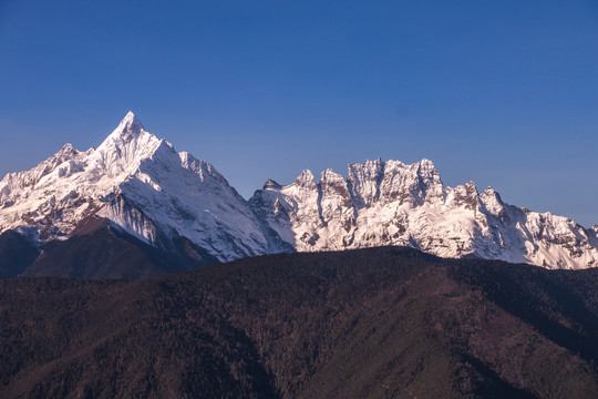 德钦飞来寺梅里雪山