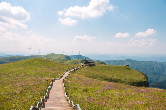 贵州毕节阿西里西韭菜坪旅游景区