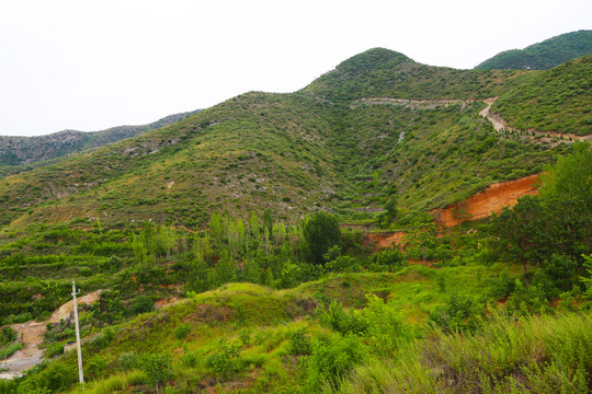 远山峻岭