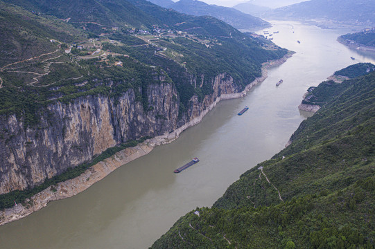 三峡之巅白帝城夔门瞿塘峡