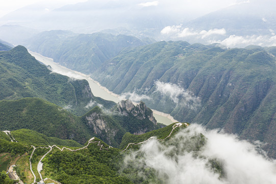 重庆巫山神女峰