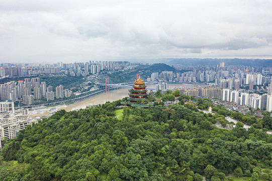 重庆鸿恩寺夜景