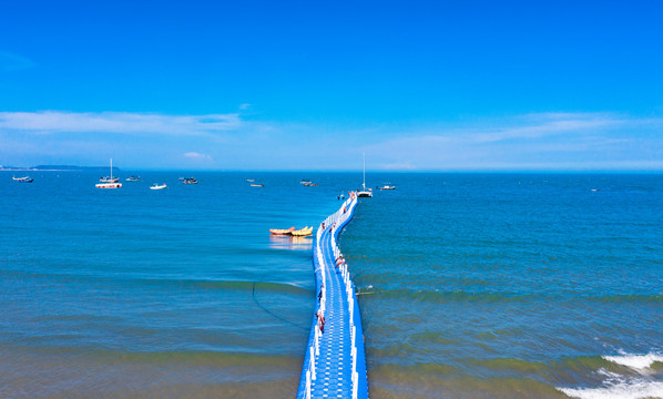 福建漳州白塘湾航拍风光