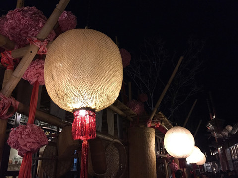 古北水镇灯笼