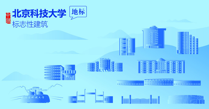 北京科技大学剪影