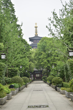 苏州寒山寺梵音阁