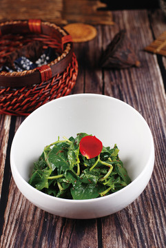 孜然小菠菜