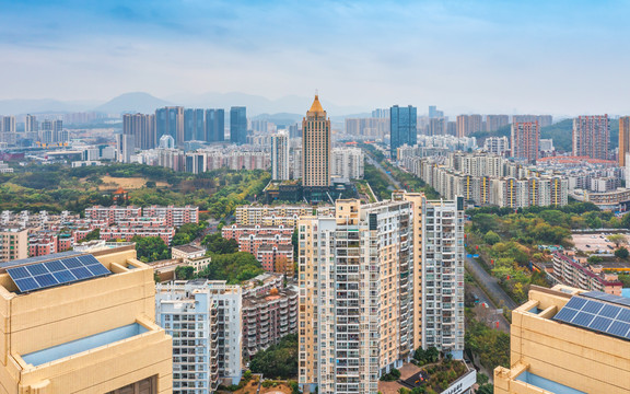 广东省深圳市龙岗区城市风光