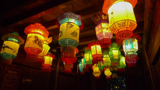 西塘传统灯笼