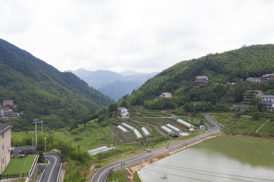 青山绿水浙江安吉董岭村