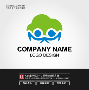 儿童携手LOGO