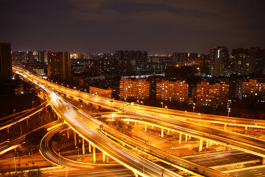 苏坡立交夜景