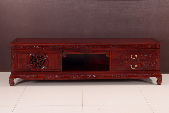 中式古典红木家具电视柜系列