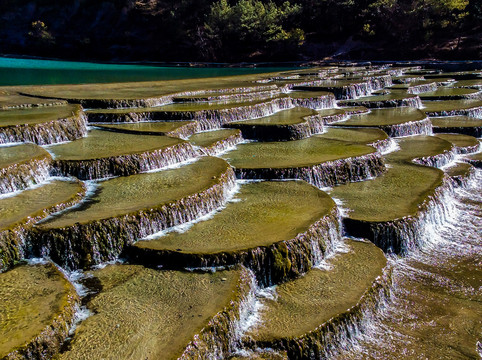 蓝月谷白水河