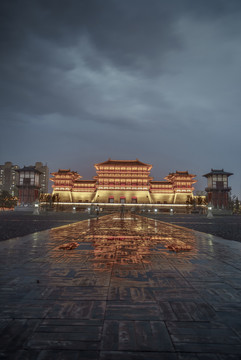 洛阳应天门夜景