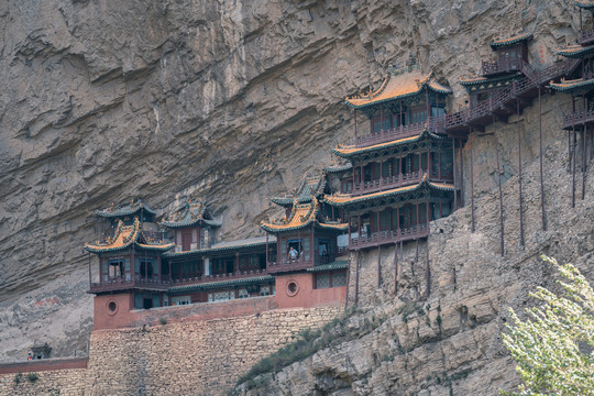 中国山西恒山悬空寺