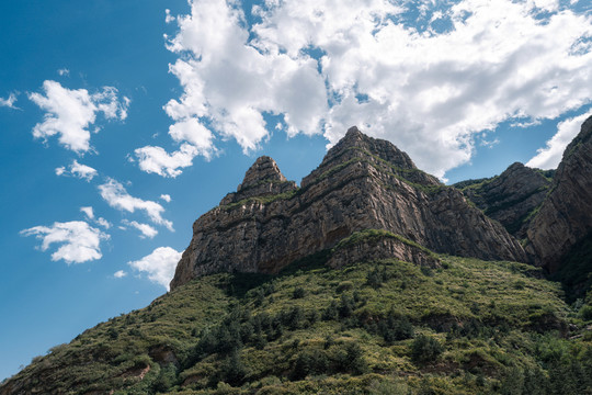 中国山西恒山自然风景