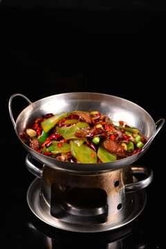 干锅莴笋腊肉