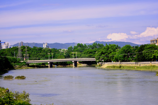 桂林灵川城市风光