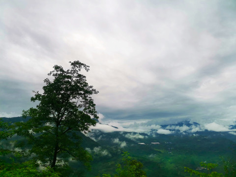 青山云海