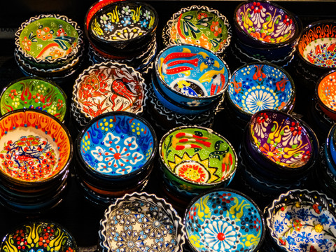 土耳其彩绘碗